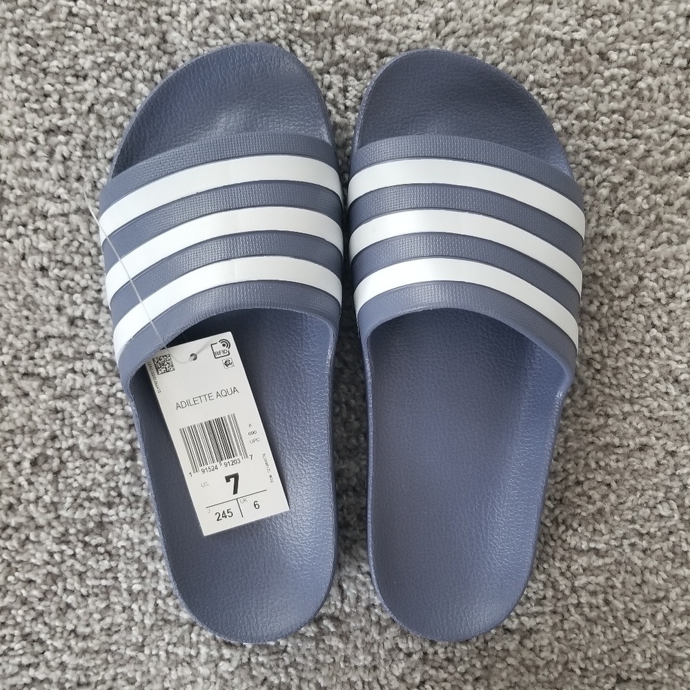 NEW in box Adidas Adilette slides 7
